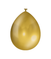 Gouden Metallic Ballonnen 30cm - 10 of 50st